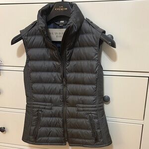 Burberry Charcoal Quilted Vest